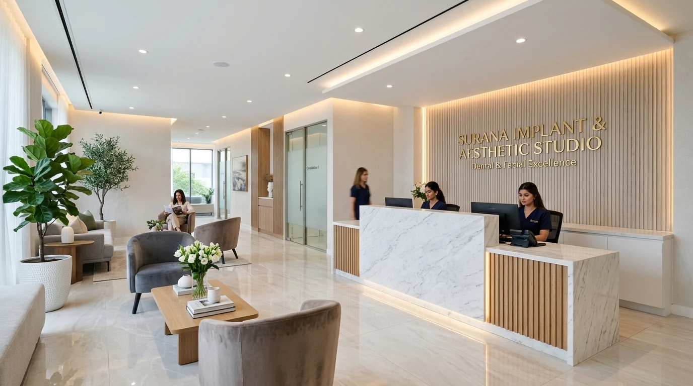 Surana Implant & Aesthetic Studio Reception